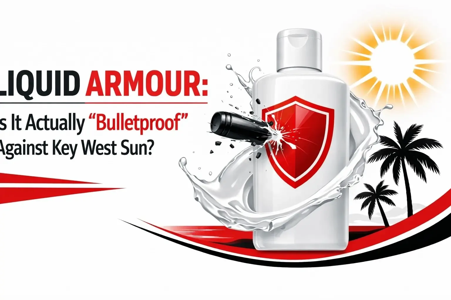 Liquid Armour: ¿Realmente es “a prueba de balas” contra el sol de Key West?