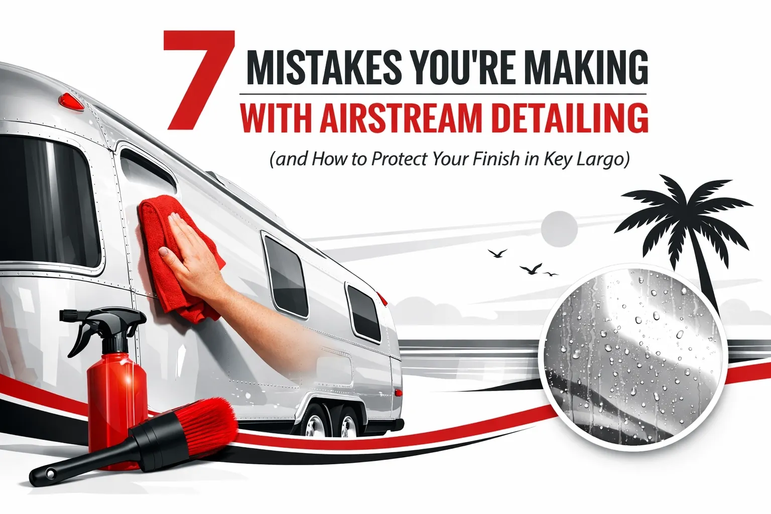 7 errores que estás cometiendo con el detallado del Airstream (y cómo proteger su acabado en Key West)