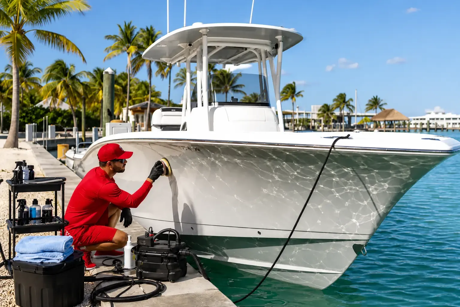 Recubrimiento Cerámico en Islamorada: Proteja su Inversión en Barcos con Leoserve