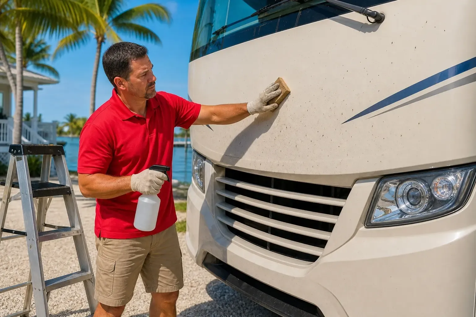 Eliminación de insectos de casas rodantes en los Cayos de Florida: Cómo Leoserve los limpia a mano