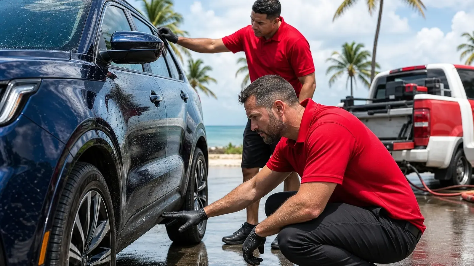 Cuidado de Autos en los Cayos de Florida Después de una Tormenta Tropical: Qué Lavar Primero