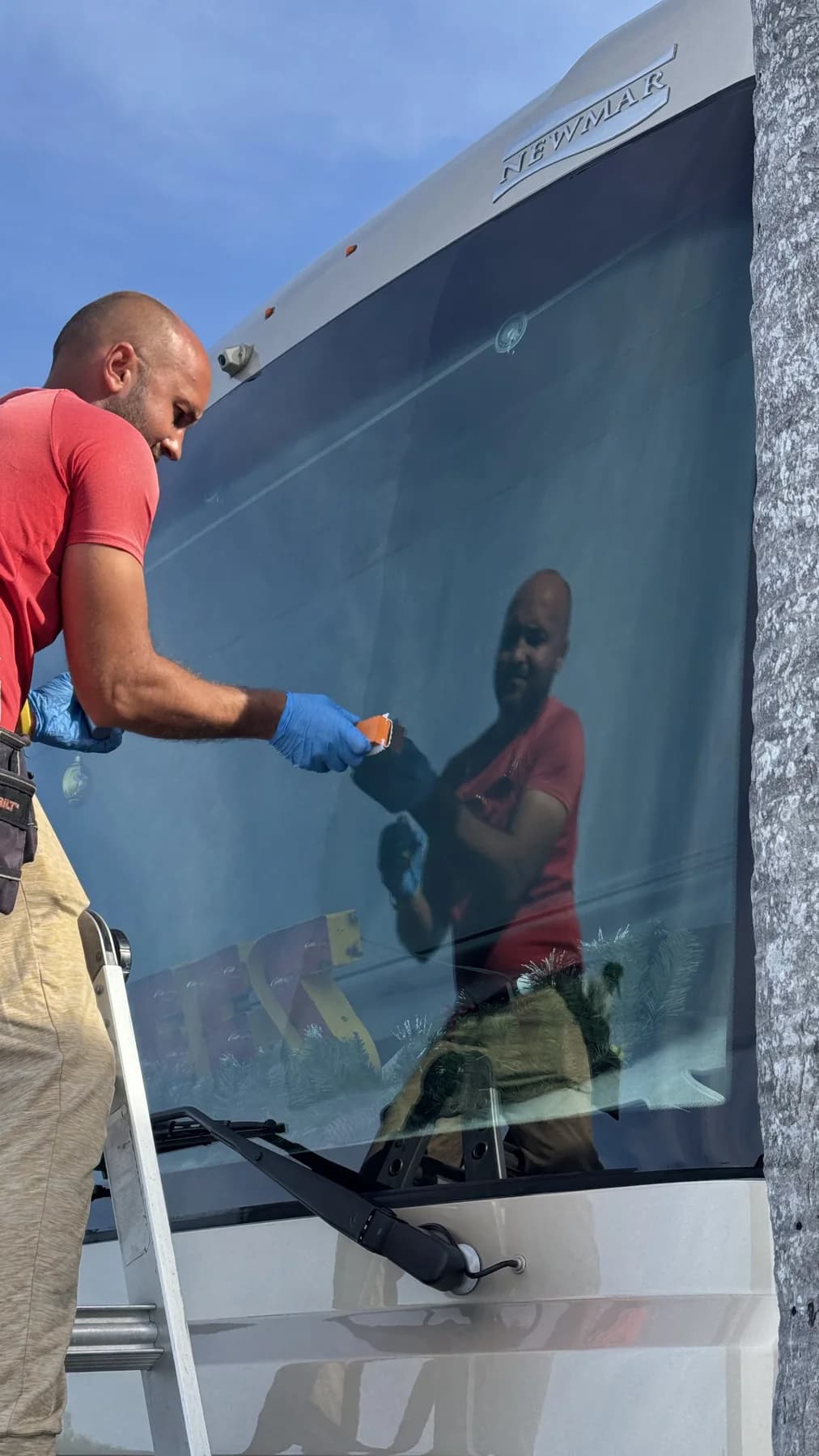 Ceramic coating work on RVs and cars by Leoserve in the Florida Keys (24)