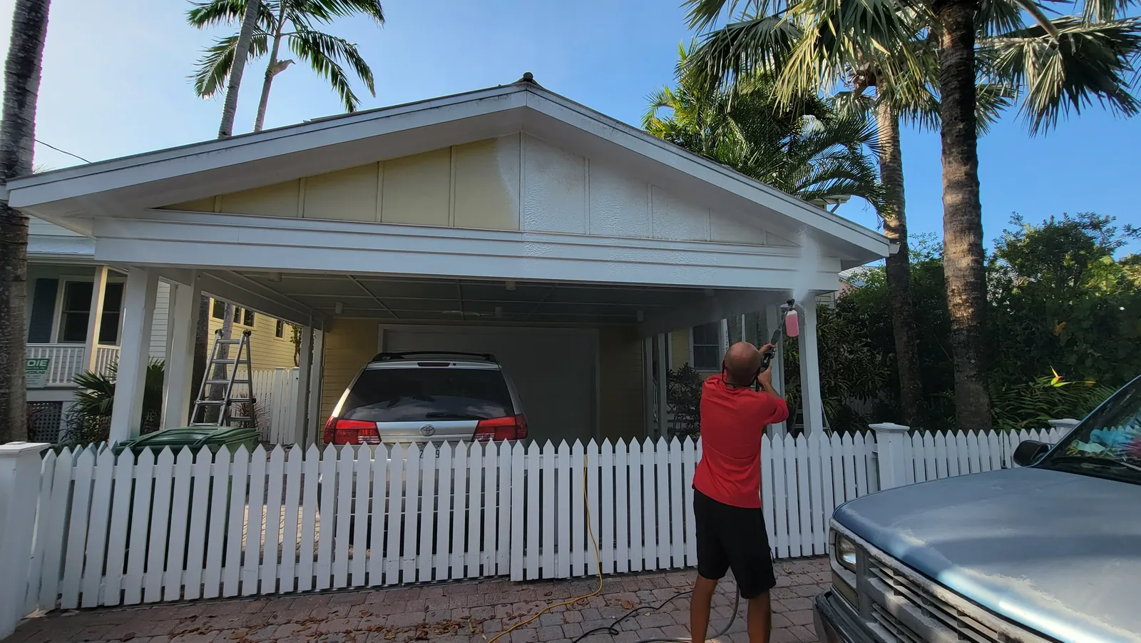 Leoserve house pressure washing