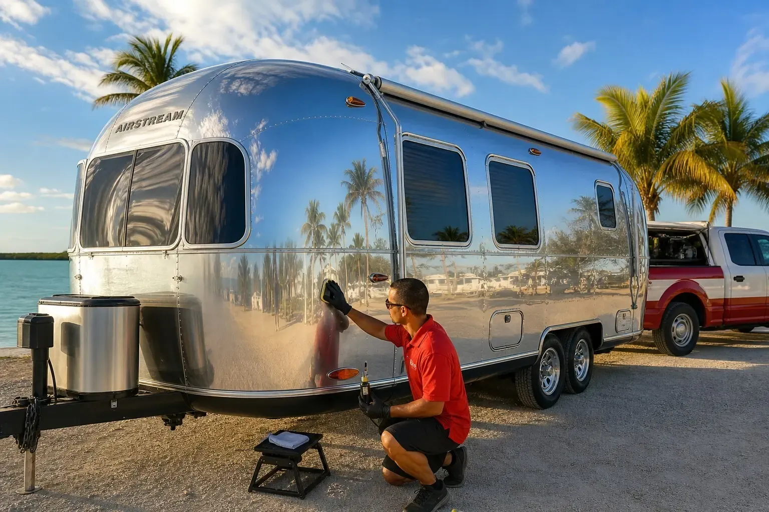 Airstream ceramic coating Florida Keys service