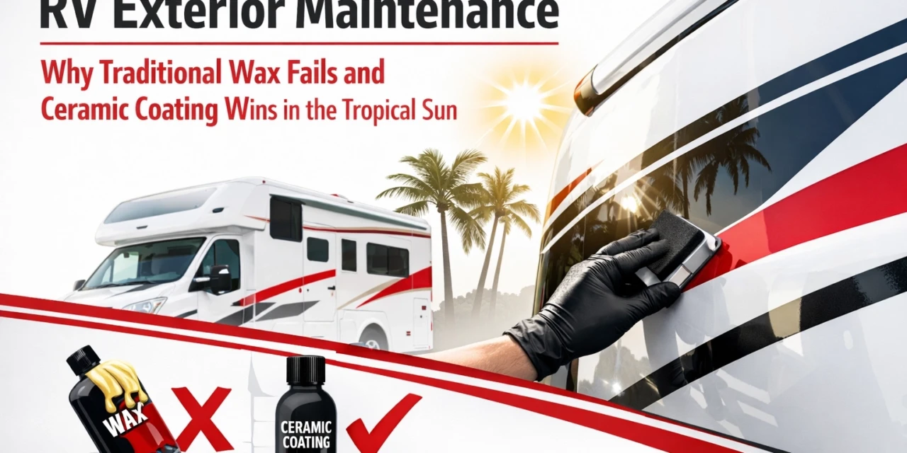 RV Exterior Maintenance: Why Traditional Wax Fails and Ceramic Coating Wins in the Tropical Sun