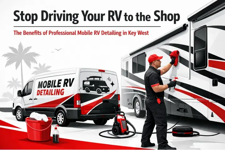 Stop Driving Your RV to the Shop: The Benefits of Professional Mobile RV Detailing in Key West