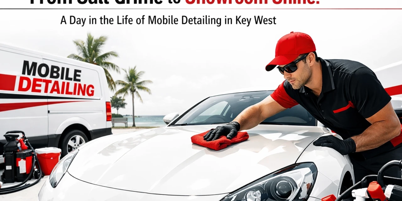 From Salt Grime to Showroom Shine: A Day in the Life of Mobile Detailing in Key West