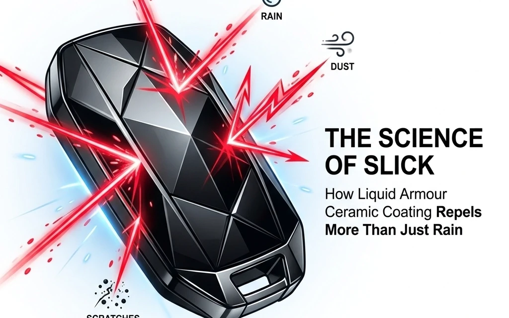 The Science of Slick: How Liquid Armour Ceramic Coating Keys Repels More Than Just Rain