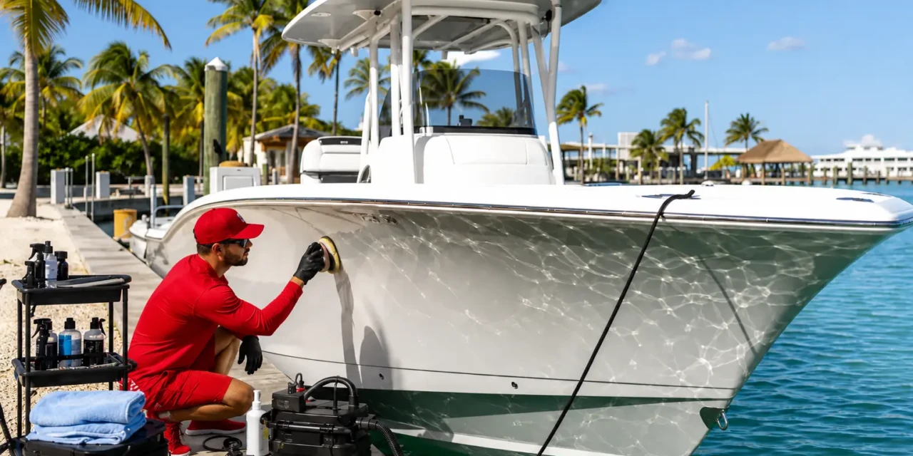 Ceramic Coating in Islamorada: Protect Your Boat Investment with Leoserve