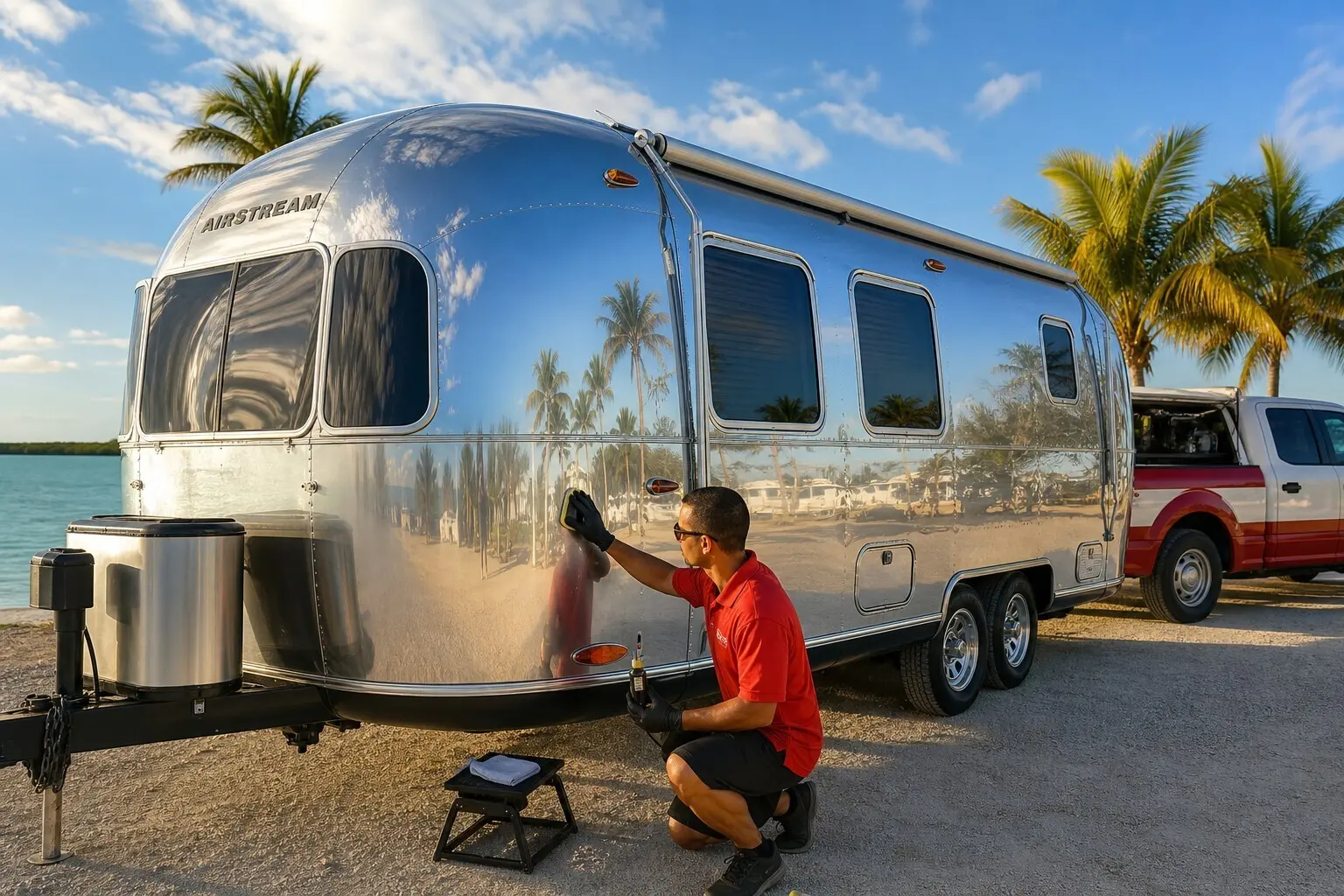 Airstream ceramic coating Florida Keys service