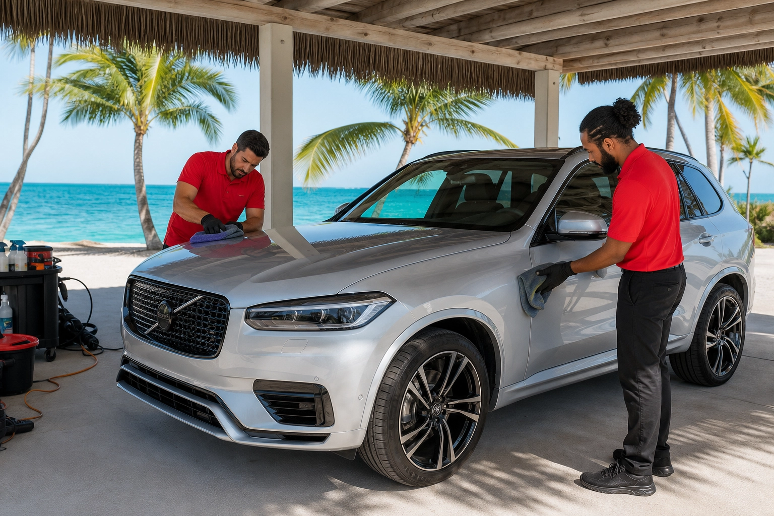 Car detailing Key Largo FL for luxury SUV