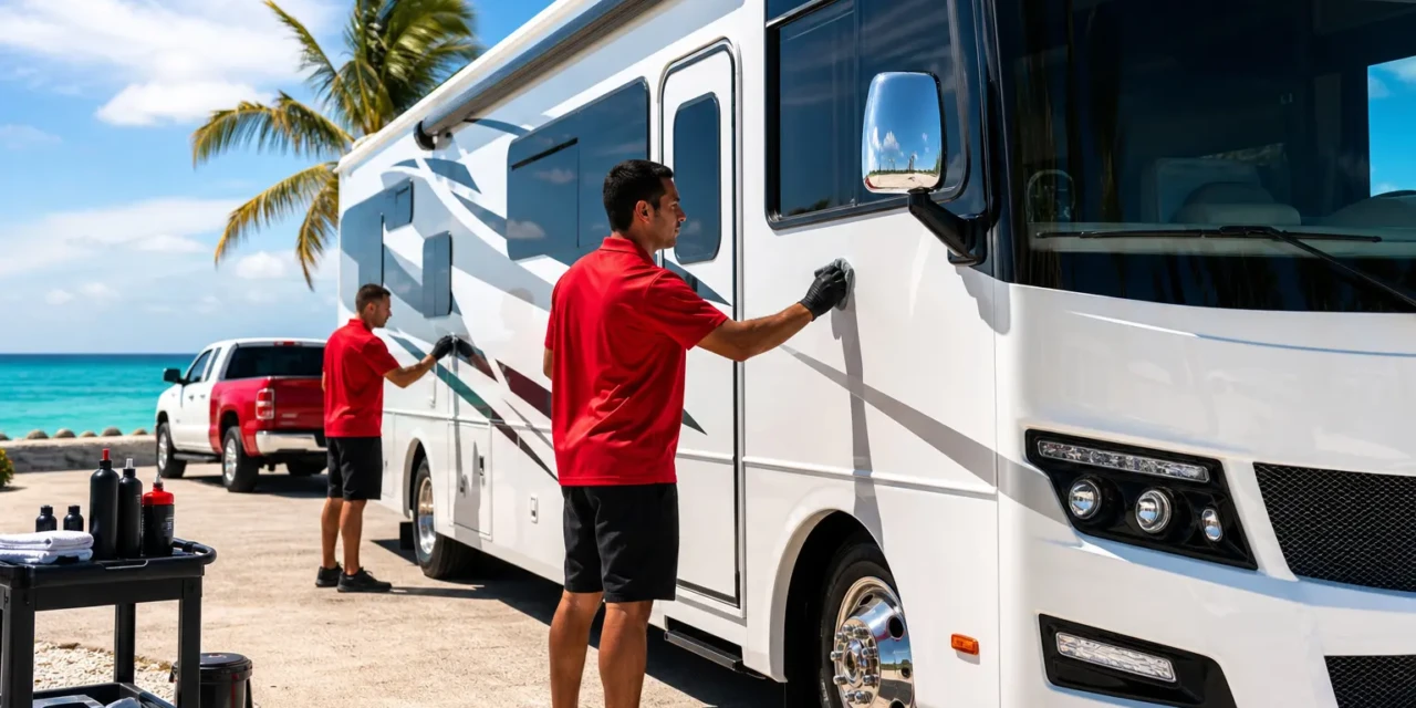 Liquid Armour LA Ti vs. Standard Ceramic Coating for Your RV in the Florida Keys
