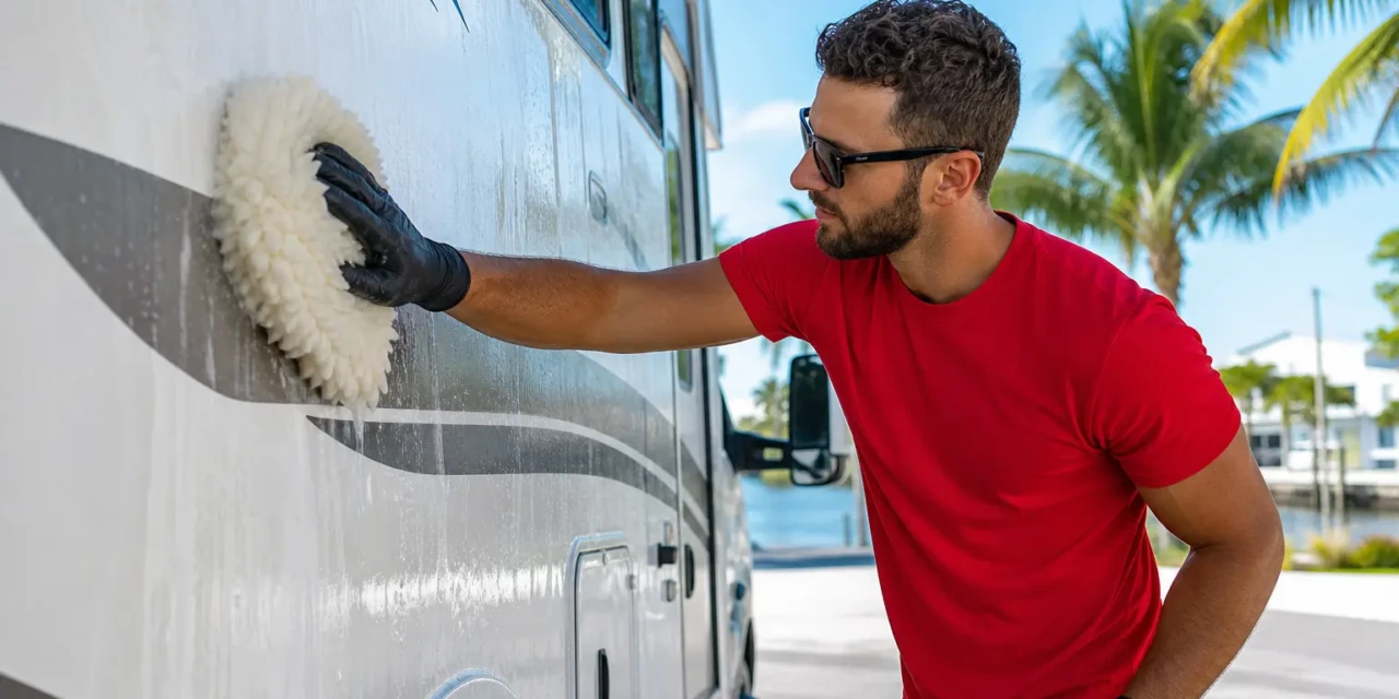 Mobile RV Detailing in Tavernier, FL — LeoServe Comes Right to You